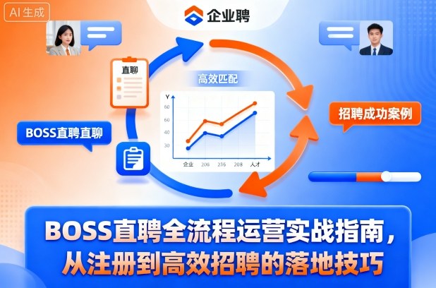 BOSS直聘全流程运营实战指南，从注册到高效招聘的落地技巧-小千网络