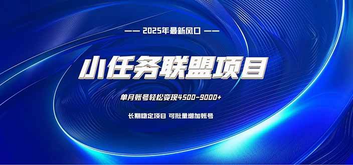 （16521期）小任务联盟项目：一台电脑每天只需10分钟，轻松简单稳定-小千网络