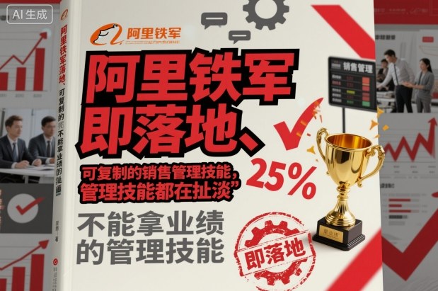 阿里铁军即落地、可复制的销售管理技能，不能拿业绩的管理技能都在扯淡-小千网络