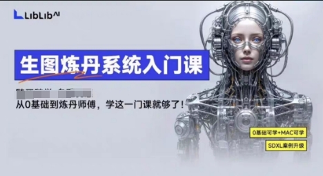 LibLibAI哩布哩布生图炼丹系统入门课，从生图到炼丹，只学这一门就够了-小千网络