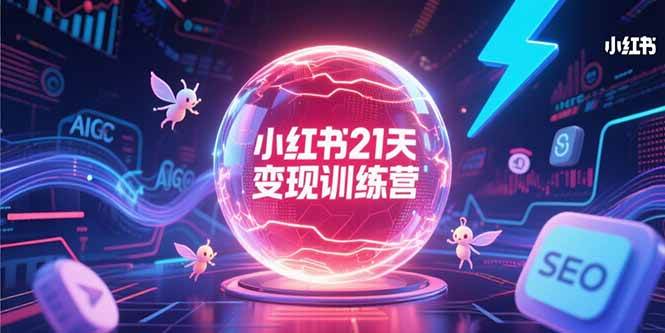 （15328期）小红书21天变现训练营，AIGC工具高效应用，SEO优化核心技巧-小千网络